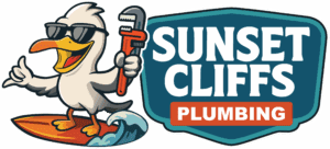 Sunset Cliffs Plumbing Logo