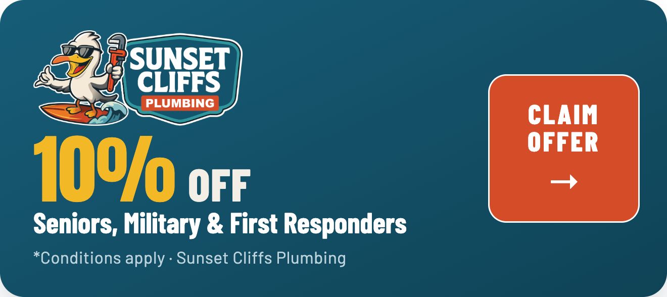 Sunset Cliffs Plumbing, Water Heater Repair & Drain Cleaning